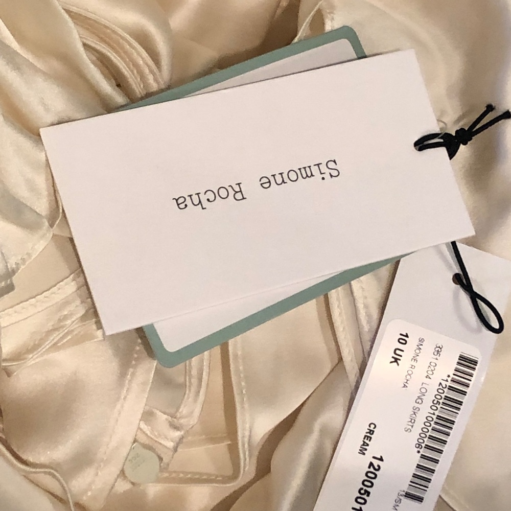 Simone Rocha 2 Piece Wedding Evening Dress size 6 US 10UK - Picture 7 of 11